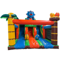 Hüpfburg Slide N Play Dinosaurier