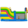Hüpfburg Slide N Play Emoji