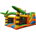 Hüpfburg Slide N Play Surfender Panda