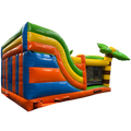 Hüpfburg Slide N Play Surfender Panda