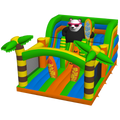 Hüpfburg Slide N Play Surfender Panda