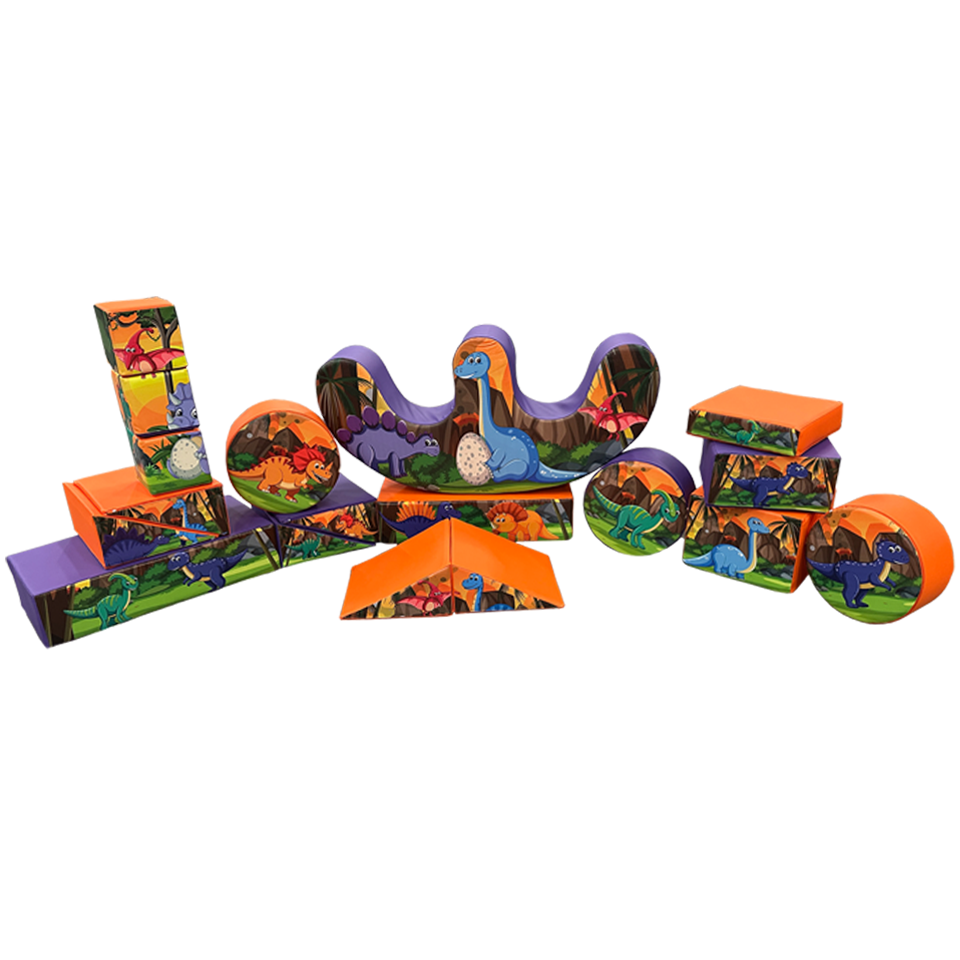 Soft Play Dinosaurier Set