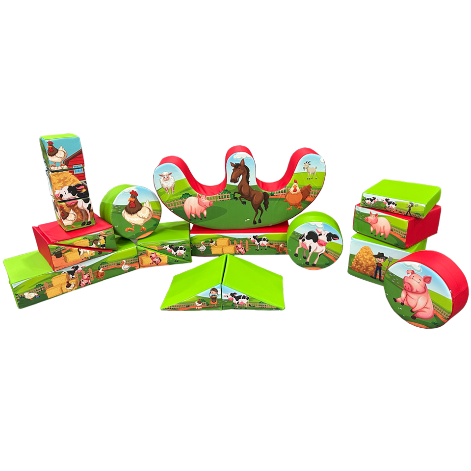 Softplay Bauernhof-Set