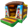 Hüpfburg Square Mini Western