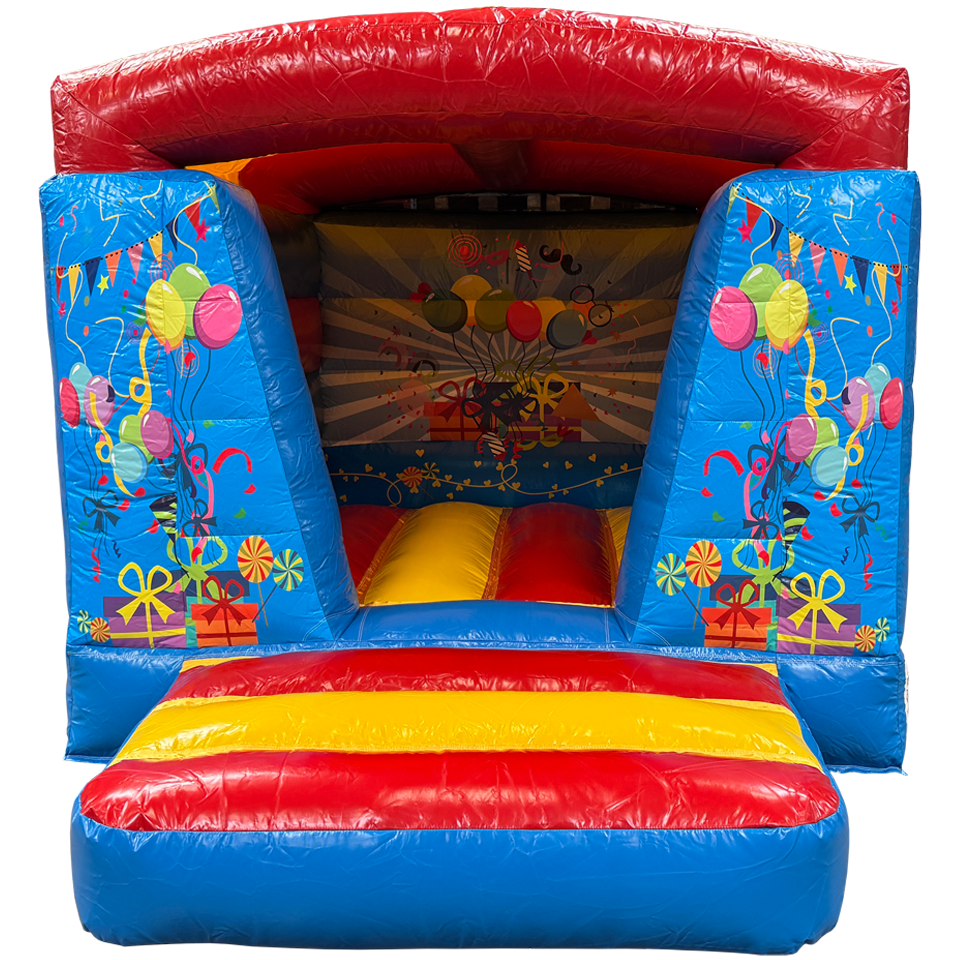 Château gonflable de fête mini carré
