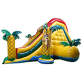Hüpfburg Rutsche Tropicana
