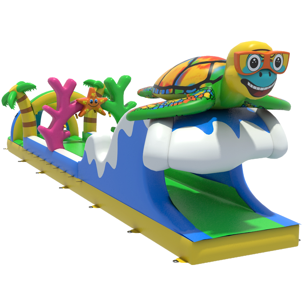 Wasserrutschenbahn Meeresschildkröte