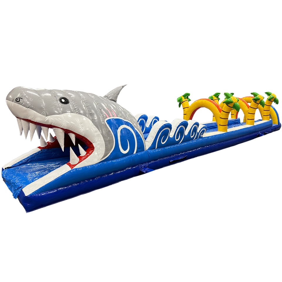 Bauch-Rutschbahn Hai