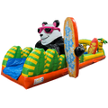 Hüpfburg Bauchrutsche Surfen Panda