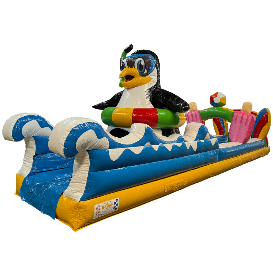 Bauchschleuderbahn Surfing Pinguin