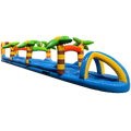 Hüpfburg Bauchrutsche Tropischer Strand
