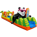 Hüpfburg Bauchrutsche Surfen Panda