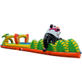 Hüpfburg Bauchrutsche Surfen Panda