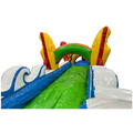 Hüpfburg Bauchrutsche Surfen Hai