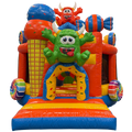 Hüpfburg Twist N Slide Cookie Monster Orange