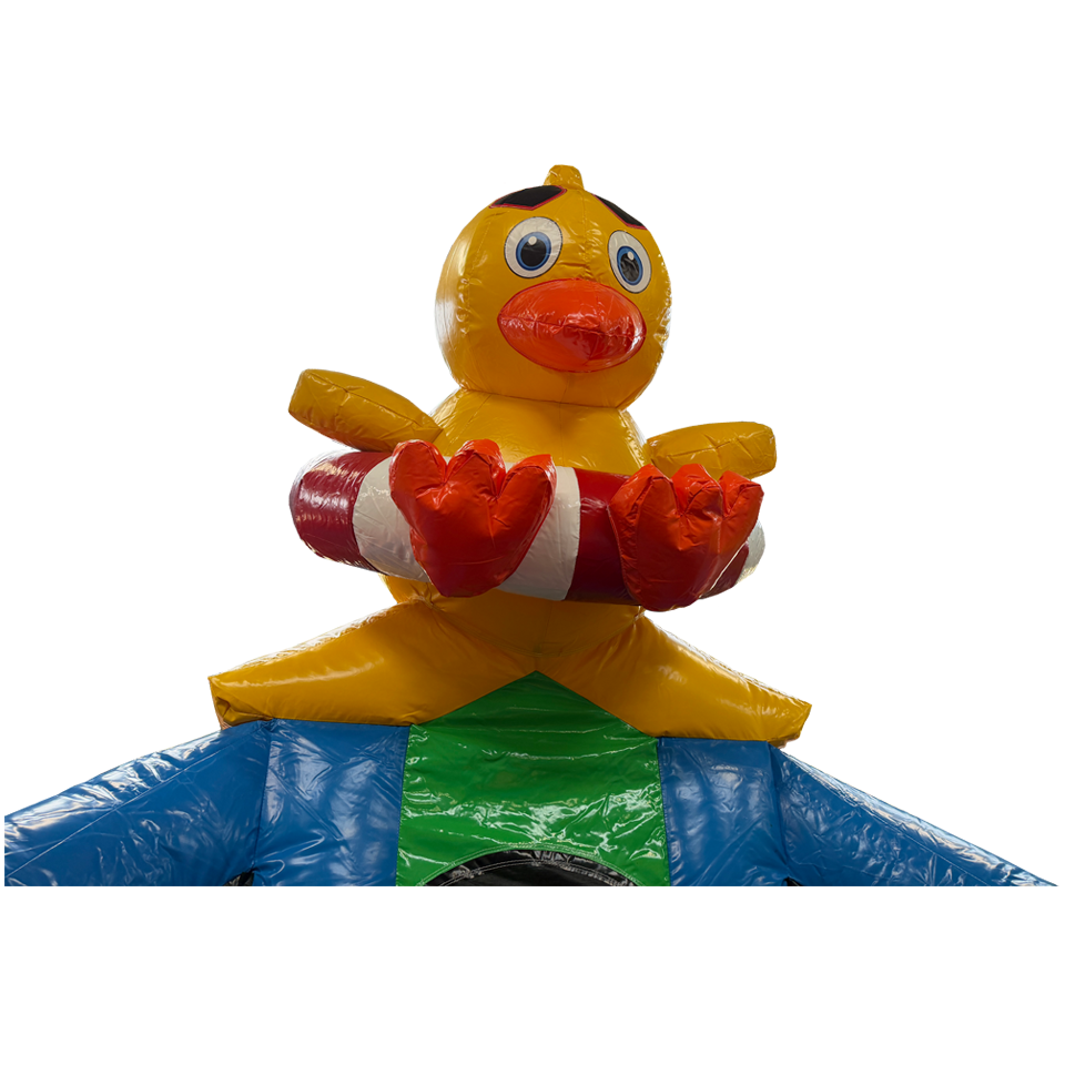 Twist N Slide Ente Hüpfburg