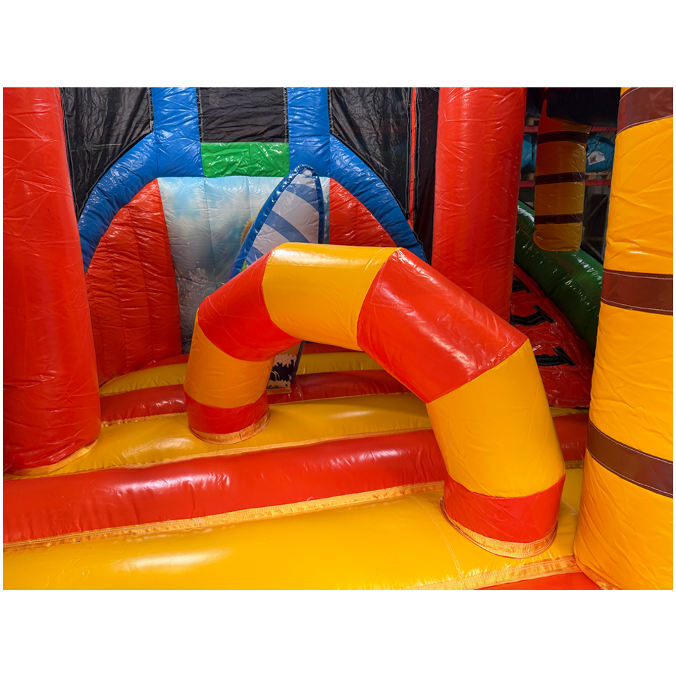 Twist N Slide Ente Hüpfburg