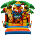 Hüpfburg Twist N Slide Ente