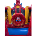 Hüpfburg Twist N Slide Feuerwehr