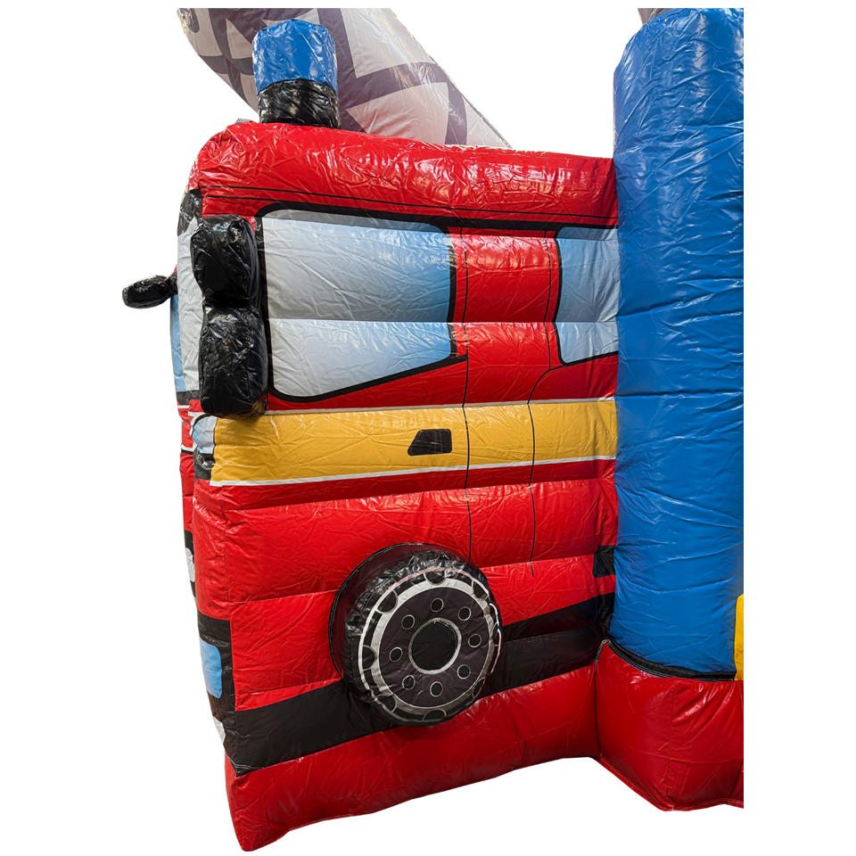 Château gonflable Pompier Twist N Slide