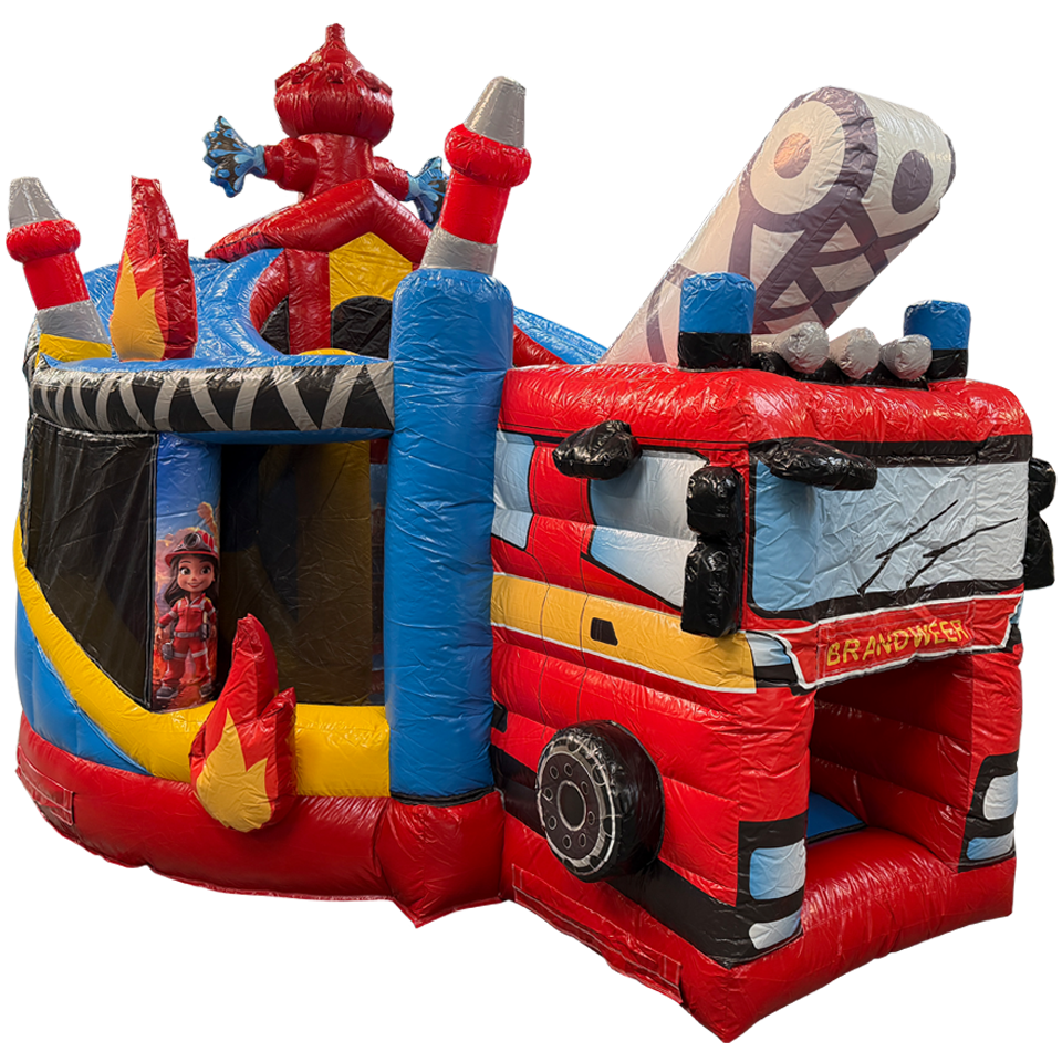 Château gonflable Pompier Twist N Slide
