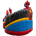 Hüpfburg Twist N Slide Feuerwehr