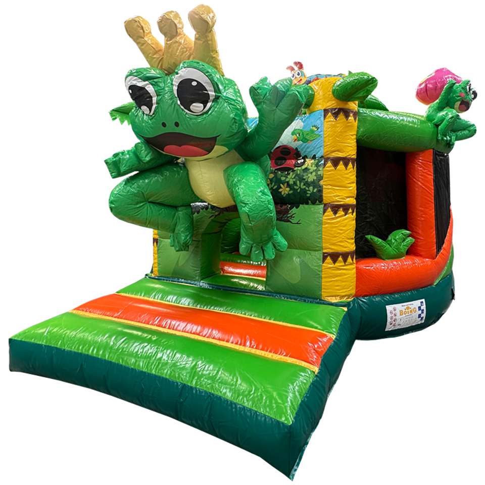 Twist N Slide Frosch Hüpfburg