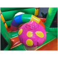 Hüpfburg Twist N Slide Frosch