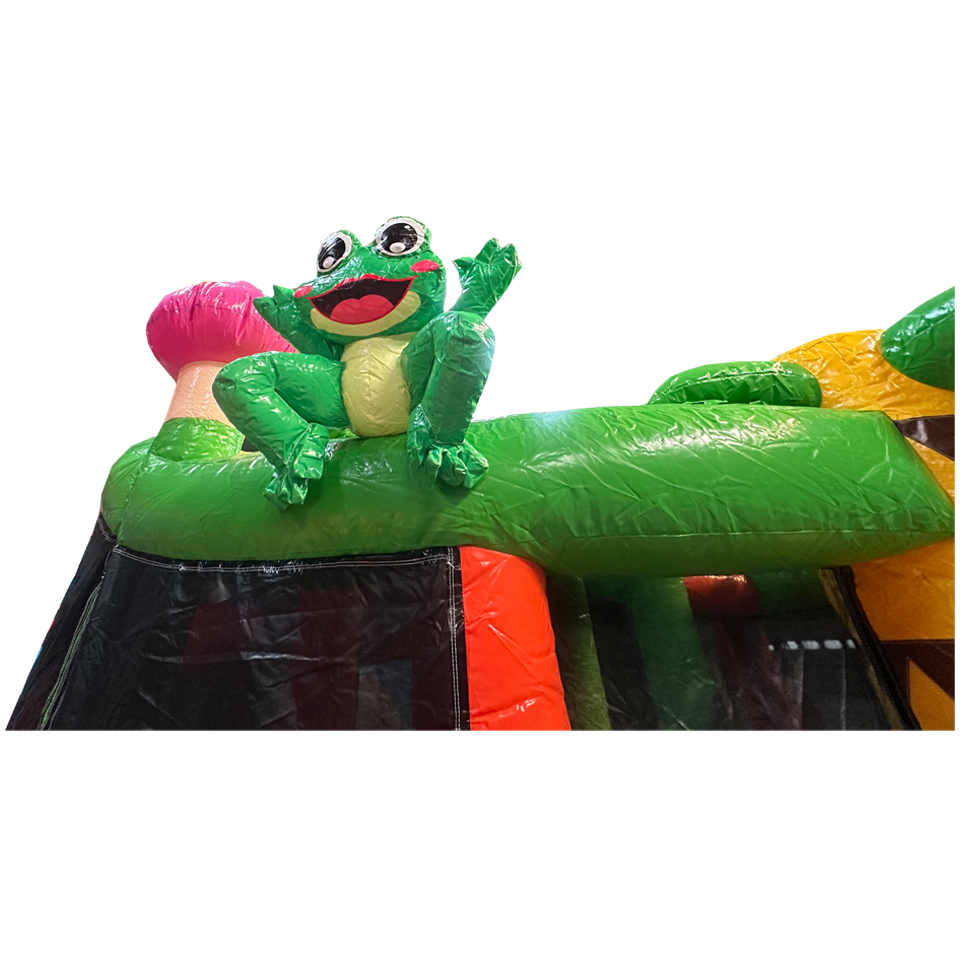 Twist N Slide Frog Inflatable
