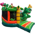 Hüpfburg Twist N Slide Frosch