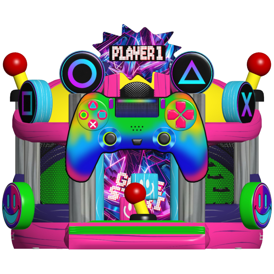 Twist N Slide Level Up Inflatable