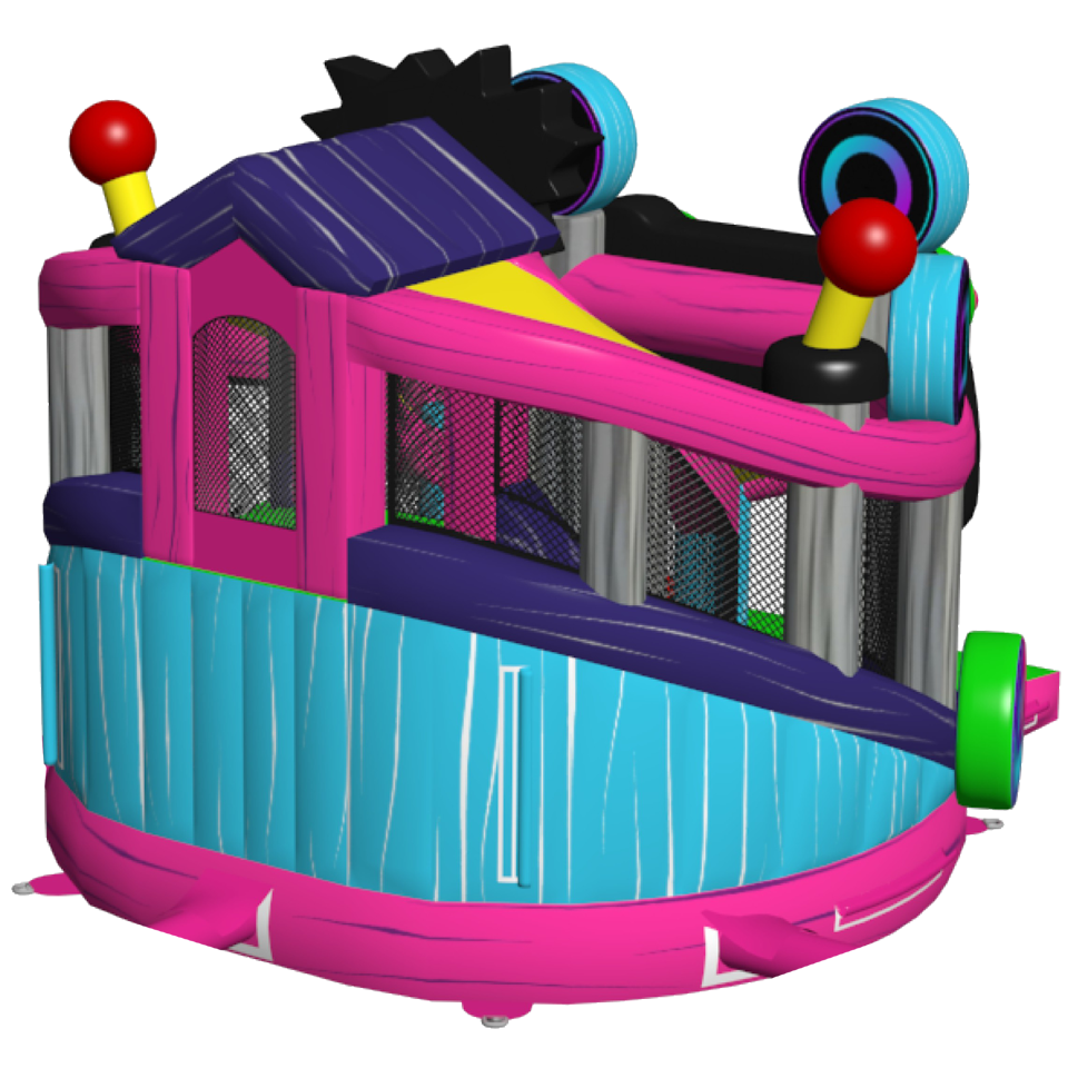 Twist N Slide Level Up Inflatable