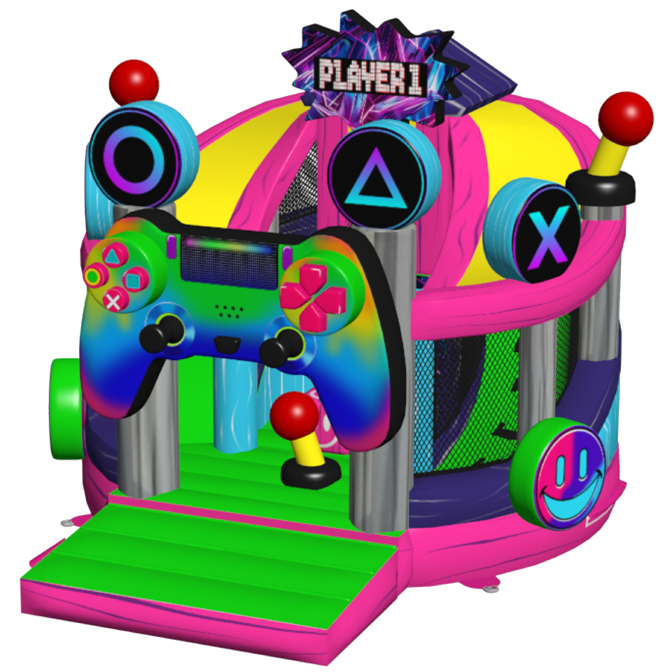 Twist N Slide Level Up Inflatable