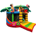 Hüpfburg Twist N Slide Papagei