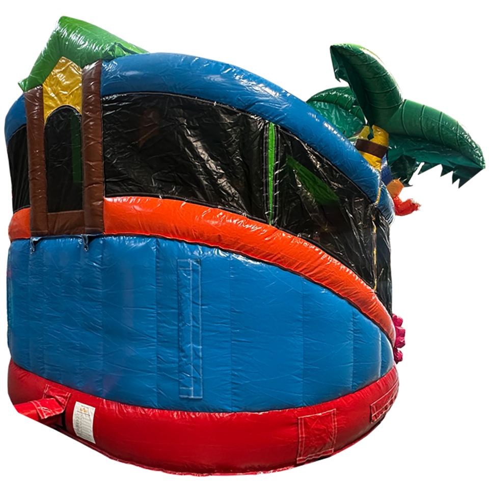 Château gonflable perroquet Twist N Slide