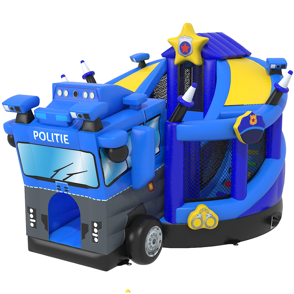 Hüpfburg „Polizei Twist N Slide“