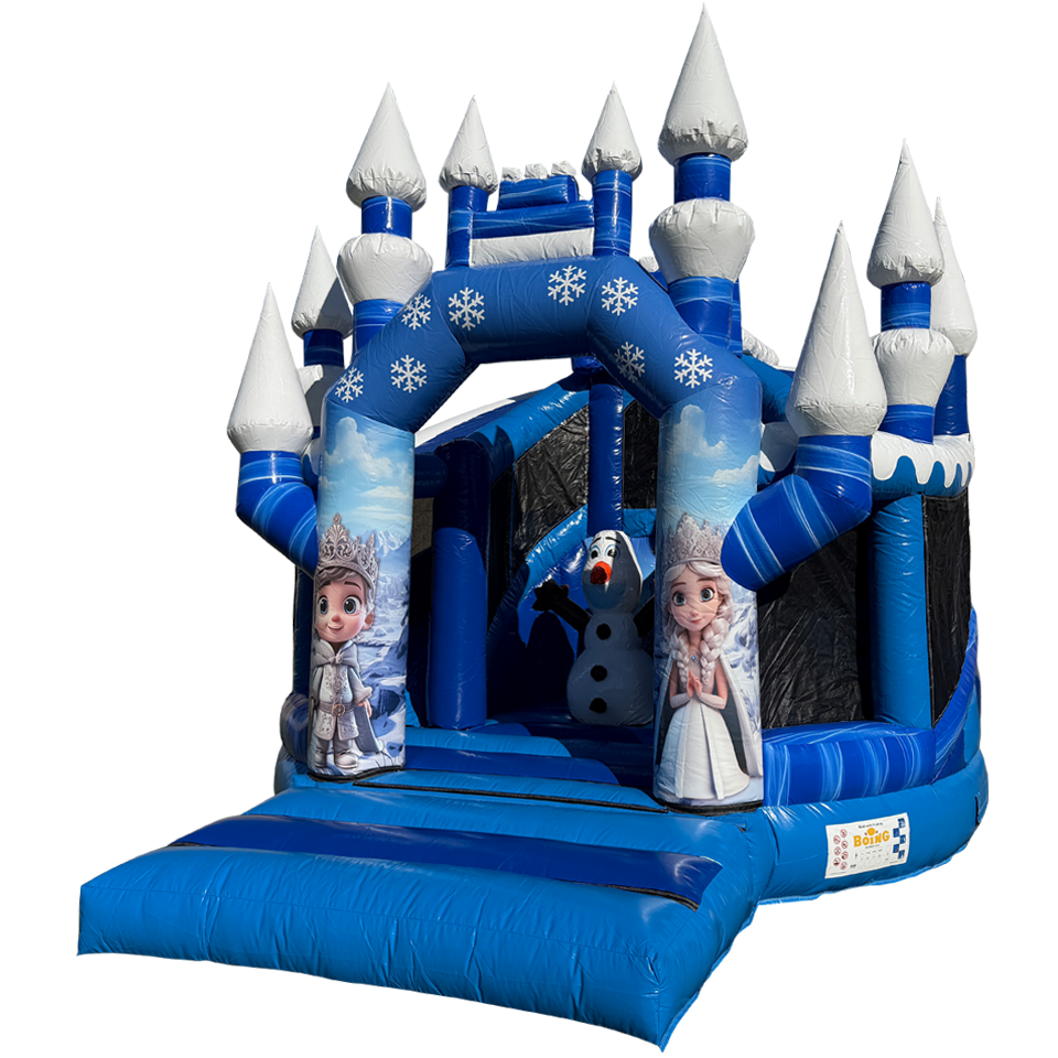 Twist N Slide Snow Princess Inflatable