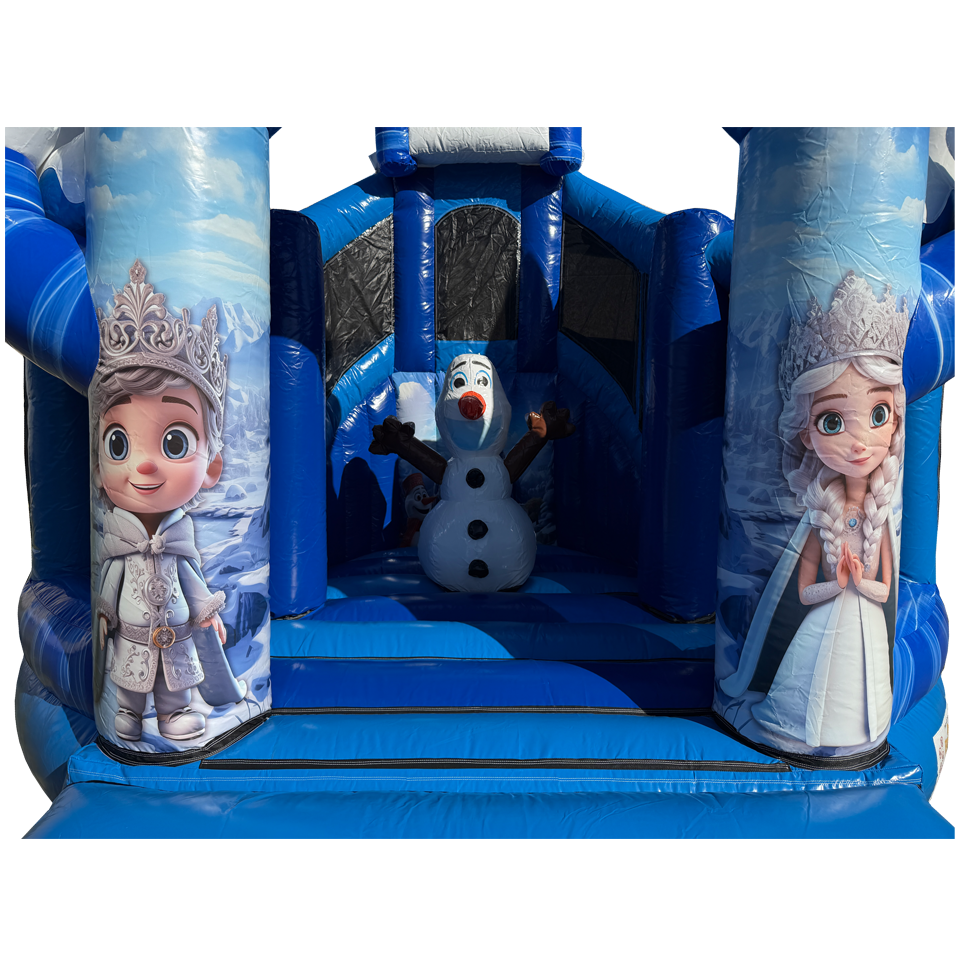 Twist N Slide Schnee Prinzessin Hüpfburg