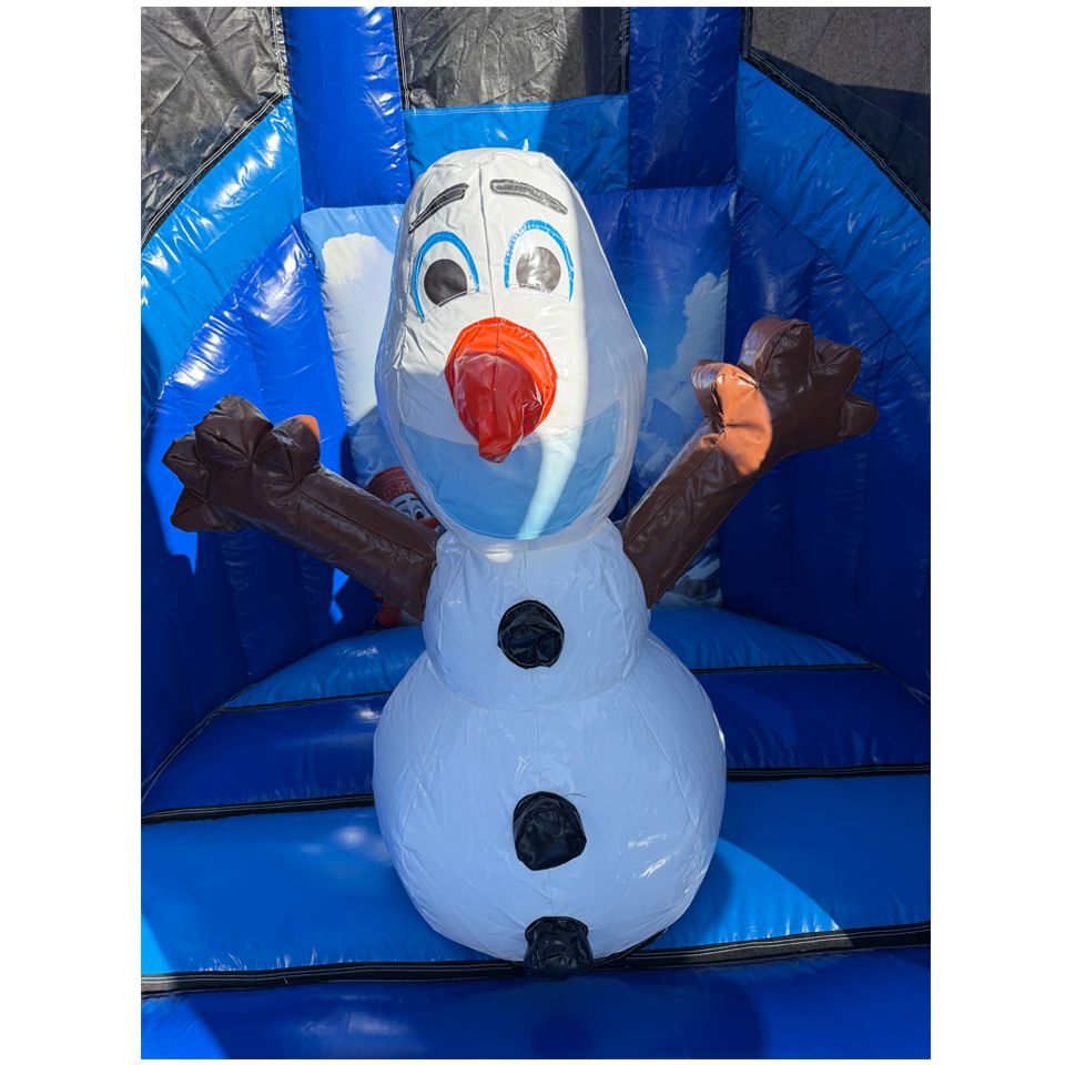 Twist N Slide Schnee Prinzessin Hüpfburg