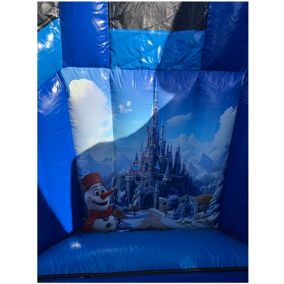 Twist N Slide Schnee Prinzessin Hüpfburg