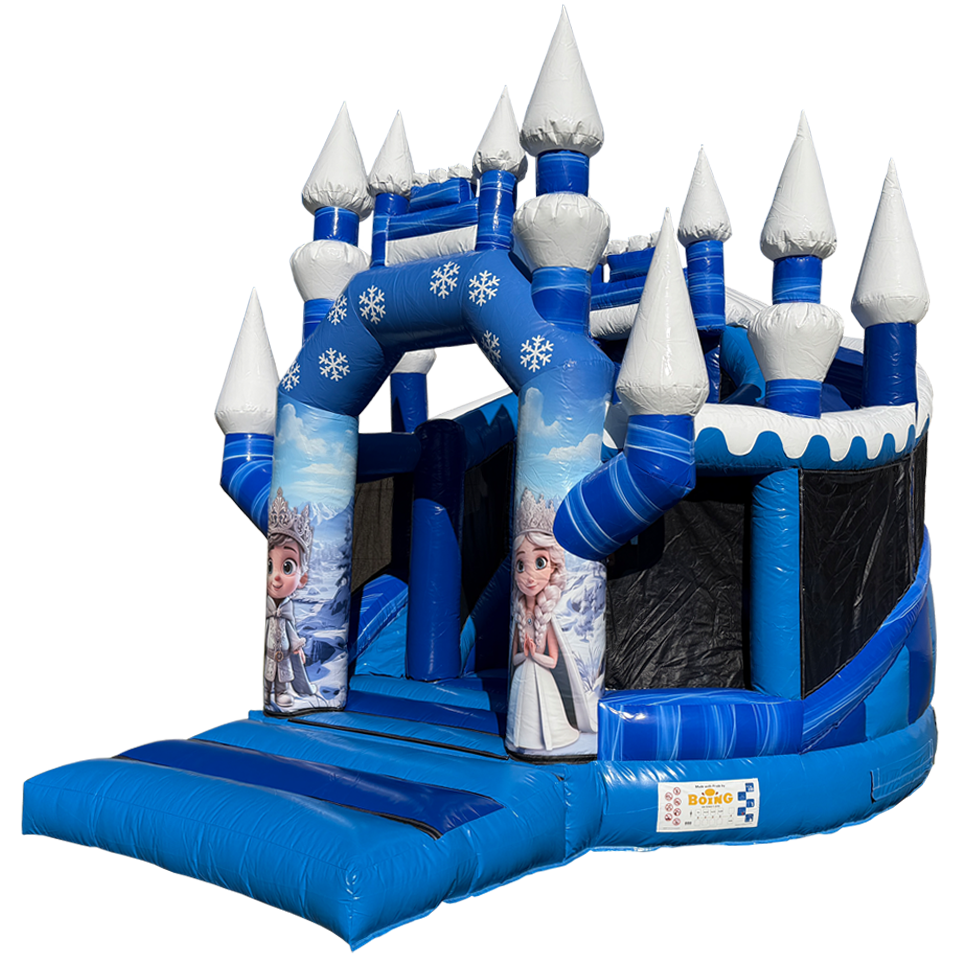 Twist N Slide Schnee Prinzessin Hüpfburg