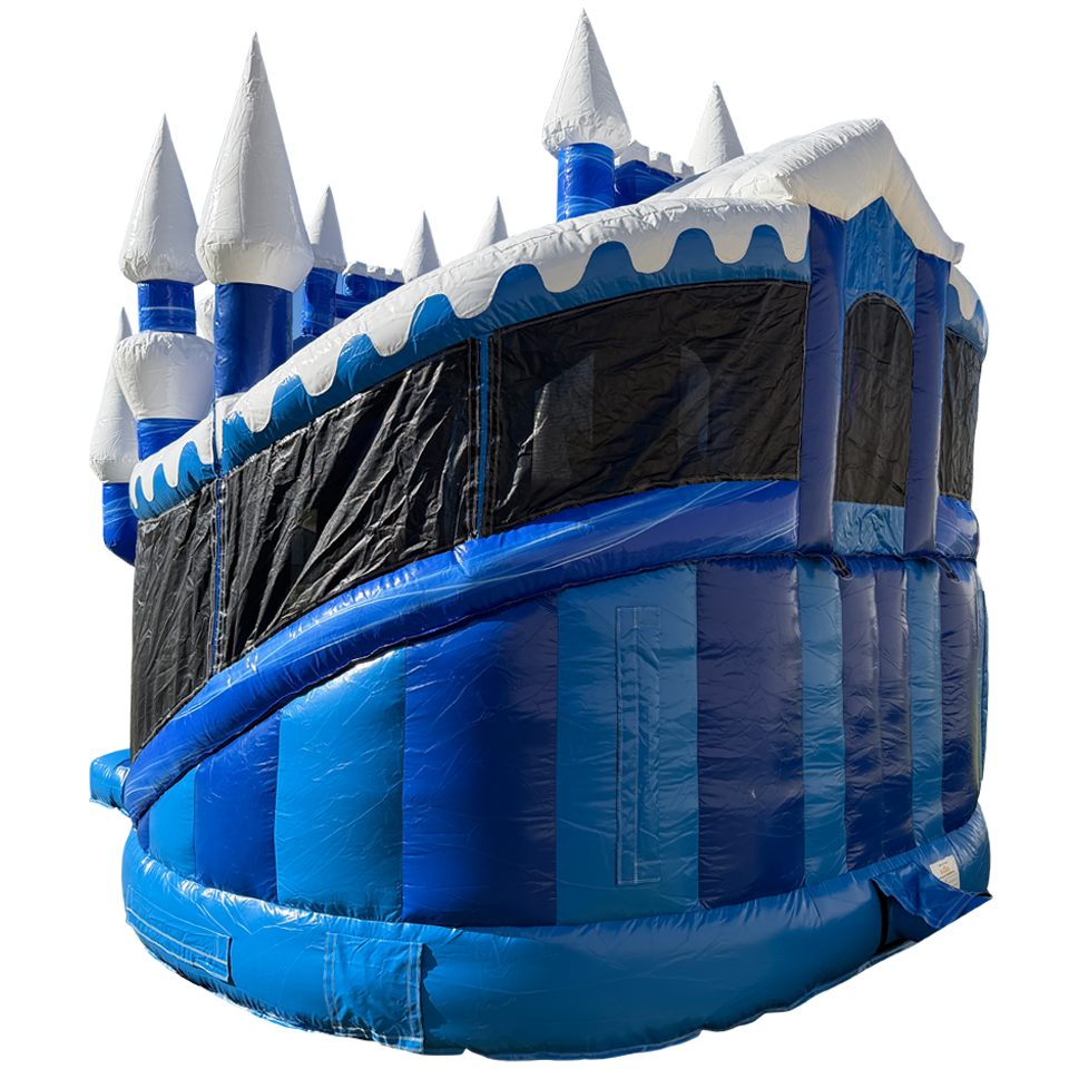 Twist N Slide Schnee Prinzessin Hüpfburg