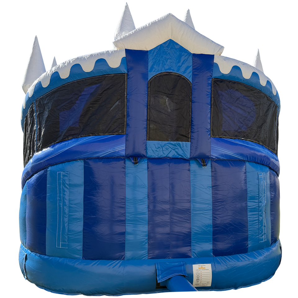 Twist N Slide Schnee Prinzessin Hüpfburg