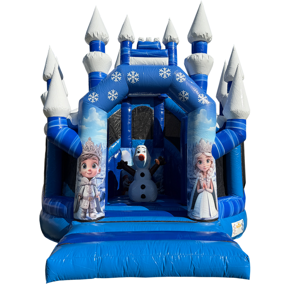 Twist N Slide Schnee Prinzessin Hüpfburg