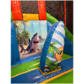Hüpfburg Twist N Slide Surfing Hai