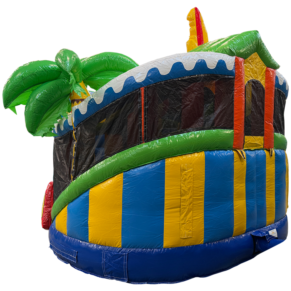 Twist N Slide Surfing Hai Hüpfburg