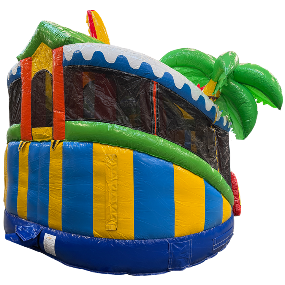Twist N Slide Surfing Hai Hüpfburg