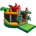 Hüpfburg Twist N Slide Trex