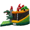 Hüpfburg Twist N Slide Trex
