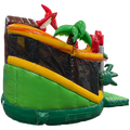 Hüpfburg Twist N Slide Trex